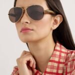 Lunette Bottega Veneta Bullet Aviator